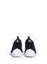 Front View - Click To Enlarge - ADIDAS - 'Superstar' crisscross band neoprene slip-ons
