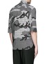 Back View - Click To Enlarge - NEIL BARRETT - Keffiyeh check camouflage print cotton shirt