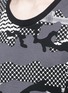 Detail View - Click To Enlarge - NEIL BARRETT - Keffiyeh check camouflage print tank top