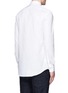 Back View - Click To Enlarge - NEIL BARRETT - Cotton poplin shirt