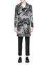 Main View - Click To Enlarge - NEIL BARRETT - Keffiyeh check camouflage jacquard coat