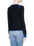 Back View - Click To Enlarge - RAG & BONE - 'Kendra' contrast trim Merino wool sweater