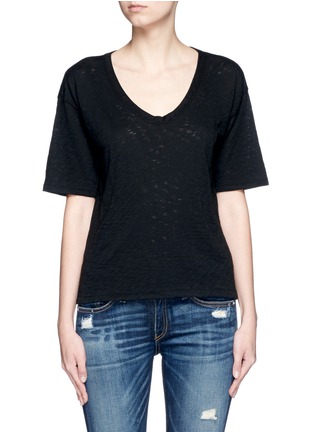 Main View - Click To Enlarge - RAG & BONE - 'Jean' scoop neck T-shirt