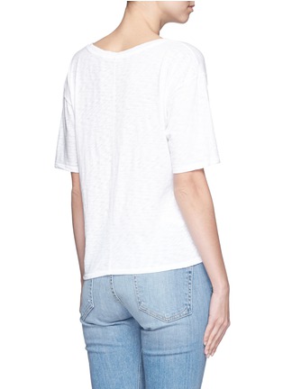 Back View - Click To Enlarge - RAG & BONE - 'Jean' scoop neck T-shirt