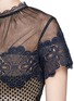 Detail View - Click To Enlarge - SELF-PORTRAIT - 'Felicia' circle lace skater dress