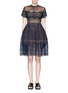 Main View - Click To Enlarge - SELF-PORTRAIT - 'Felicia' circle lace skater dress