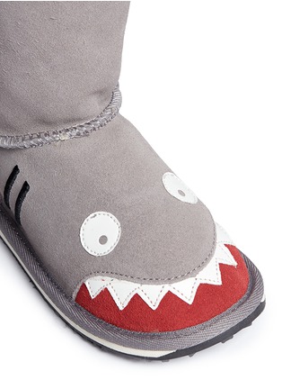 Detail View - Click To Enlarge - EMU AUSTRALIA - 'Little Creatures Shark' kids boots