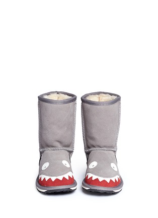 Figure View - Click To Enlarge - EMU AUSTRALIA - 'Little Creatures Shark' kids boots