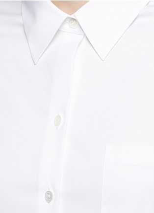 Detail View - Click To Enlarge - THEORY - 'Robertson' luxe poplin shirt