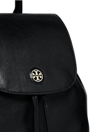 Detail View - Click To Enlarge - TORY BURCH - 'Brodie' leather backpack