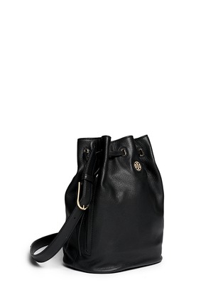Front View - Click To Enlarge - TORY BURCH - 'Brodie' leather bucket bag
