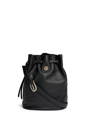 Main View - Click To Enlarge - TORY BURCH - 'Brodie' leather bucket bag