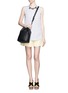 Figure View - Click To Enlarge - TORY BURCH - 'Brodie' leather bucket bag