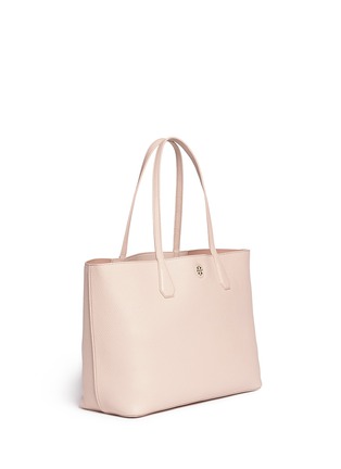 Front View - Click To Enlarge - TORY BURCH - 'Perry' grainy leather tote