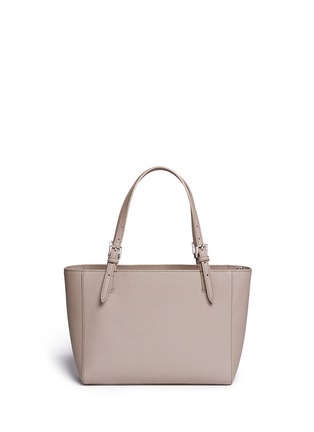 Back View - Click To Enlarge - TORY BURCH - 'York' small leather buckle tote