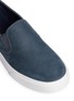 Detail View - Click To Enlarge - TORY BURCH - 'Lennon' cobra effect leather skate slip-ons