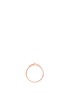 Figure View - Click To Enlarge - MARIA BLACK - 'Shard' rose gold plated ring