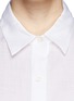 Detail View - Click To Enlarge - THEORY - 'Naulia' long sleeve ramie shirt