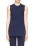 Main View - Click To Enlarge - THEORY - 'Meenaly' side split knit tank top