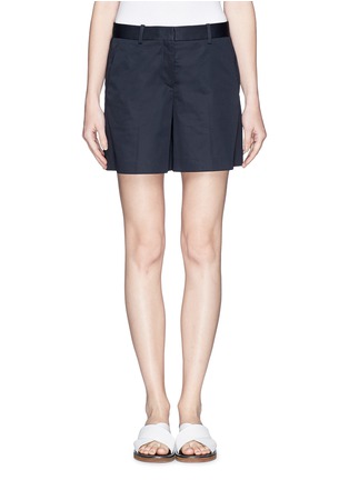 Main View - Click To Enlarge - THEORY - Cotton poplin city shorts