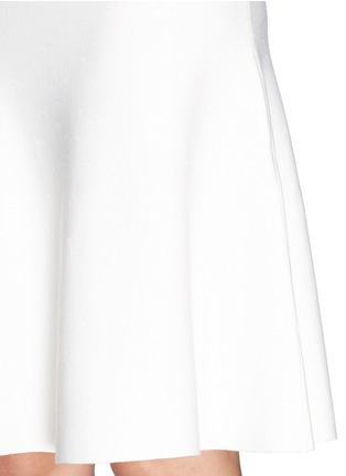 Detail View - Click To Enlarge - ST. JOHN - Milano knit flounce skirt