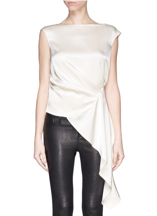 Main View - Click To Enlarge - ST. JOHN - Drape side sateen top