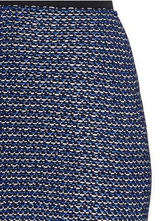 Detail View - Click To Enlarge - ST. JOHN - Dash stripe knit pencil skirt