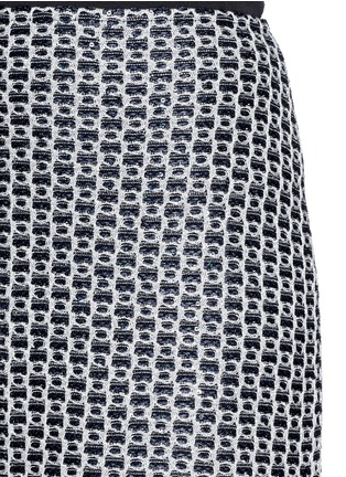 Detail View - Click To Enlarge - ST. JOHN - Paillette box knit pencil skirt