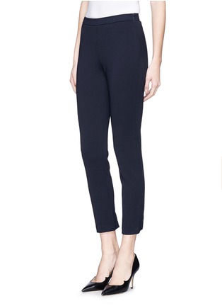Front View - Click To Enlarge - ST. JOHN - 'Alexa' Milano knit ankle grazer pants