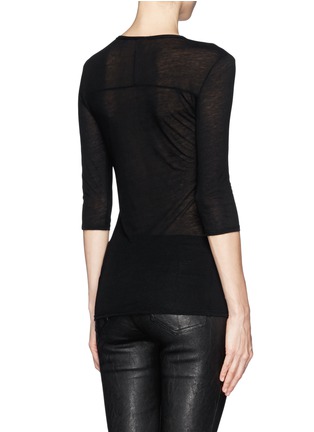 Back View - Click To Enlarge - HELMUT LANG - Schema jersey T-shirt