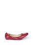 Main View - Click To Enlarge - COLE HAAN - 'Manhattan' patent leather ballerina flats