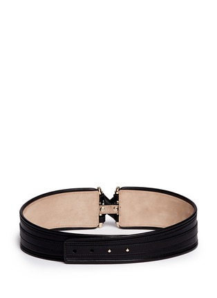 Back View - Click To Enlarge - GIVENCHY - Obsedia leather belt