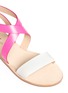 Detail View - Click To Enlarge - KATE SPADE - Agnes bi-colour strappy sandals