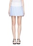 Main View - Click To Enlarge - ALEXANDER WANG - Exposed waistband pleated skirt