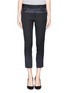 Main View - Click To Enlarge - HAIDER ACKERMANN - Cropped wool-cotton twill pants
