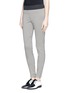 Front View - Click To Enlarge - STELLA MCCARTNEY - Houndstooth stretch pants