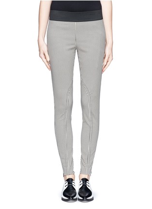 Main View - Click To Enlarge - STELLA MCCARTNEY - Houndstooth stretch pants
