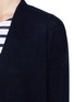 Detail View - Click To Enlarge - VINCE - Contrast knit cashmere cardigan