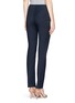 Back View - Click To Enlarge - ARMANI COLLEZIONI - Stretch gabardine skinny pants