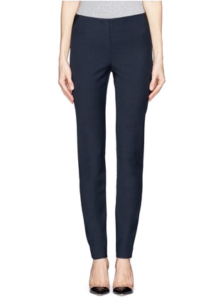 Main View - Click To Enlarge - ARMANI COLLEZIONI - Stretch gabardine skinny pants