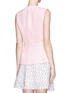 Back View - Click To Enlarge - CHLOÉ - Ruffle front peplum top