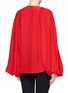 Back View - Click To Enlarge - GIVENCHY - Givenchy ruffle balloon sleeve top 