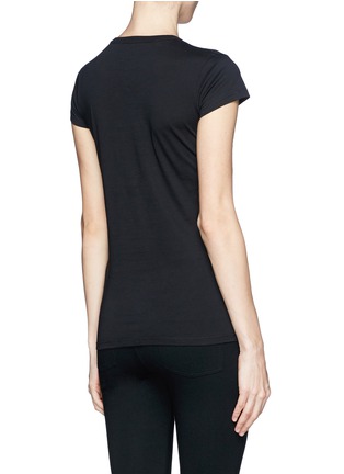 Back View - Click To Enlarge - STELLA MCCARTNEY - Graphic embellished T-shirt