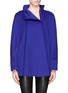 Main View - Click To Enlarge - ARMANI COLLEZIONI - 'Caban' wool asymmetric zip jacket