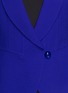 Detail View - Click To Enlarge - ARMANI COLLEZIONI - Shawl collar wool peplum jacket