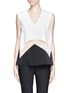 Main View - Click To Enlarge - STELLA MCCARTNEY - Curve layer crepe top
