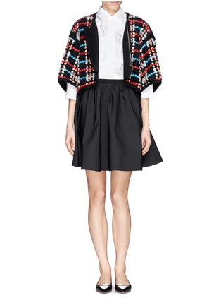 Figure View - Click To Enlarge - JIL SANDER - Ruffle shirt