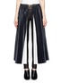 Main View - Click To Enlarge - TOGA ARCHIVES - Laminated pleat skirt with brass belt