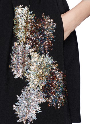 Detail View - Click To Enlarge - NO.21 - Sequin firework crepe skirt