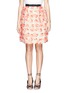 Main View - Click To Enlarge - TANYA TAYLOR - 'Ella' stippled organza floral print pleat skirt